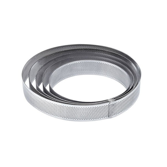 St.steel microperforated band 