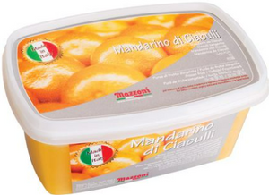 FROZEN MANDARIN PUREE (SUGAR FREE) - 6 Kg