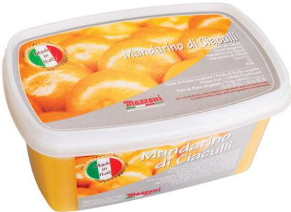 Pura di mandarina congelata (senza zucchero) - 6 kg
