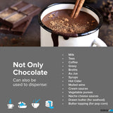 Macchina cioccolatiera calda 10 litri - مكينة الشوكولاfra الساخنة 10 لتر