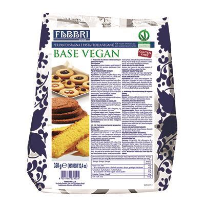 Base vegan per spugna e pasta frolla - 0,35 kg
