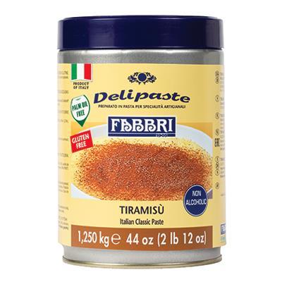 Tiramisu Delipaste analcolico - 1,25 kg di stagno
