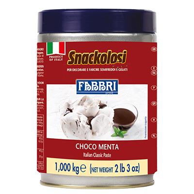Snackolosi Choco Mint - 1,2 kg di stagno