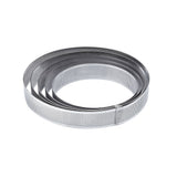 Round microperforated stainless steel bands - X2335